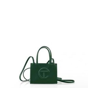 NWT Telfar dark olive small shopping bag